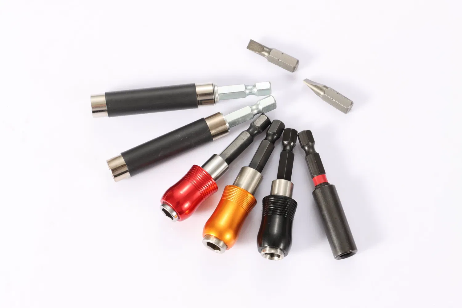 Биты для отверток T20 6,35 мм. Набор бит для отверток pH2 длиной 65 мм. Держатель из 6 бит для отверток.