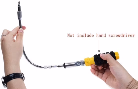 Держатель бит для удлинителя отвертки с гибким валом